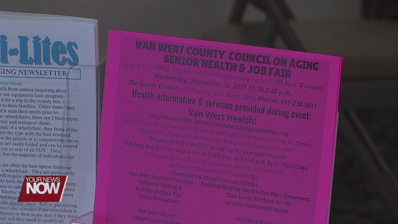 Van Wert Council on Aging to hold health and job fair